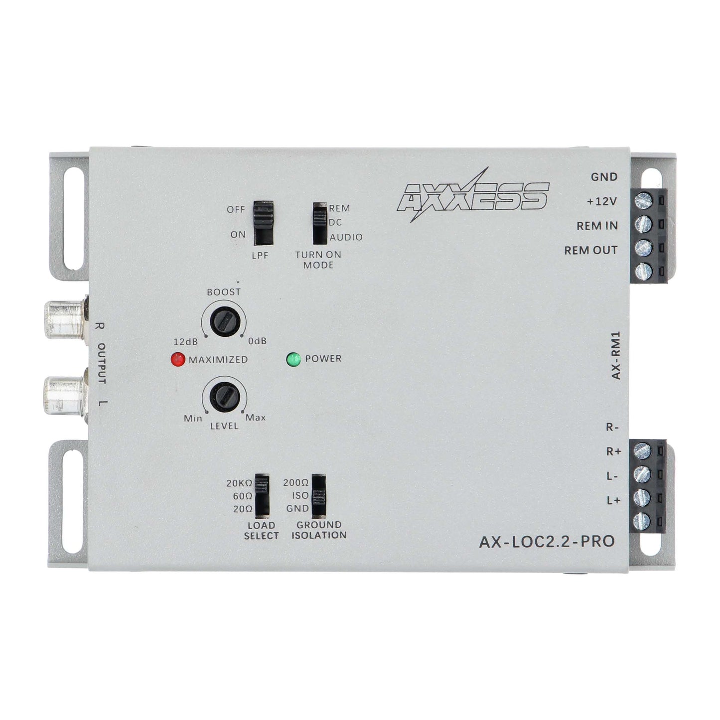 Axxess AX-LOC2.2-PRO 2-Channel Active LOC with Bass Boost
