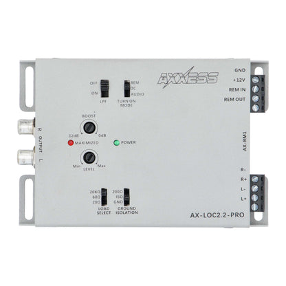 Axxess AX-LOC2.2-PRO 2-Channel Active LOC with Bass Boost