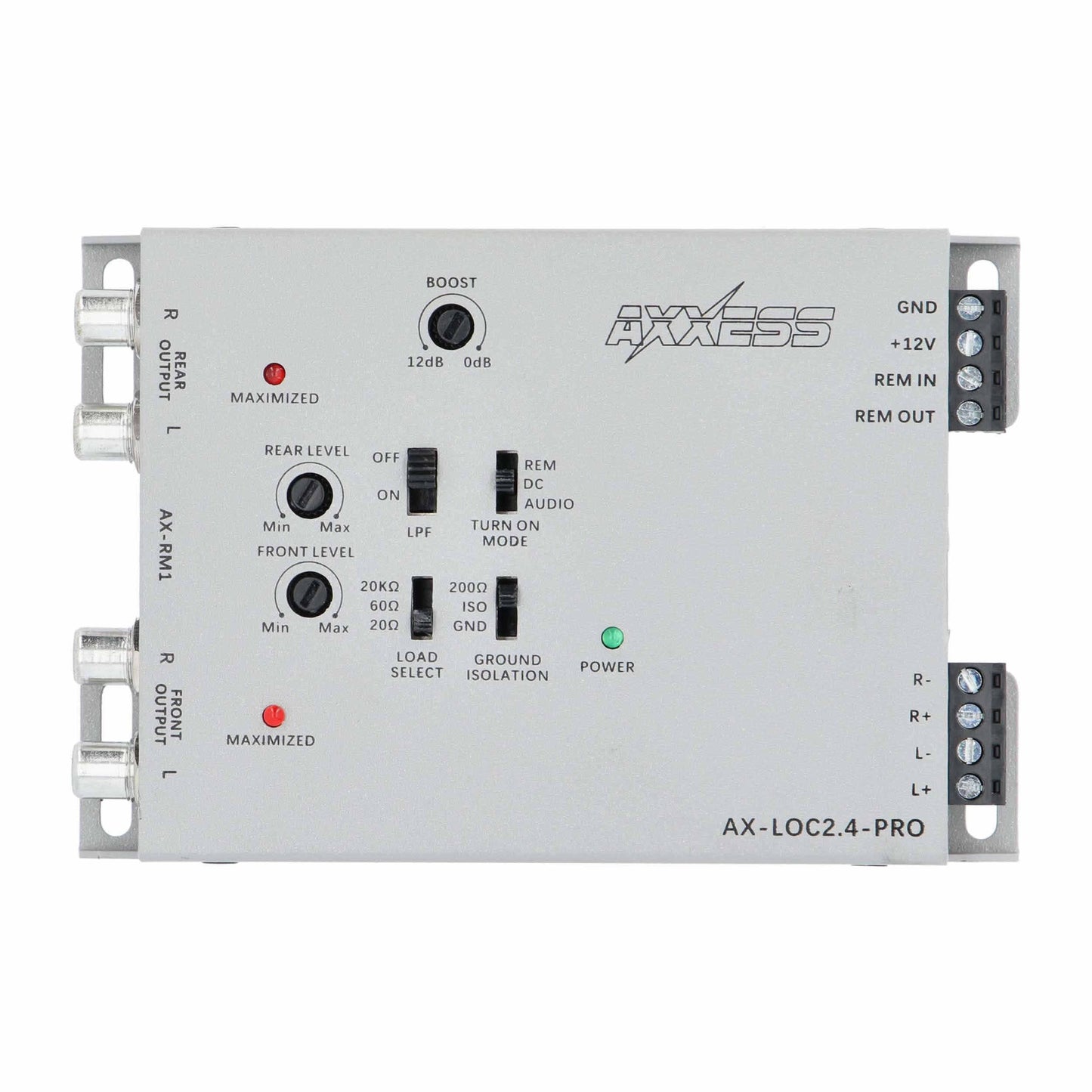 Axxess AX-LOC2.4-PRO 4-Channel Active LOC with Bass Boost