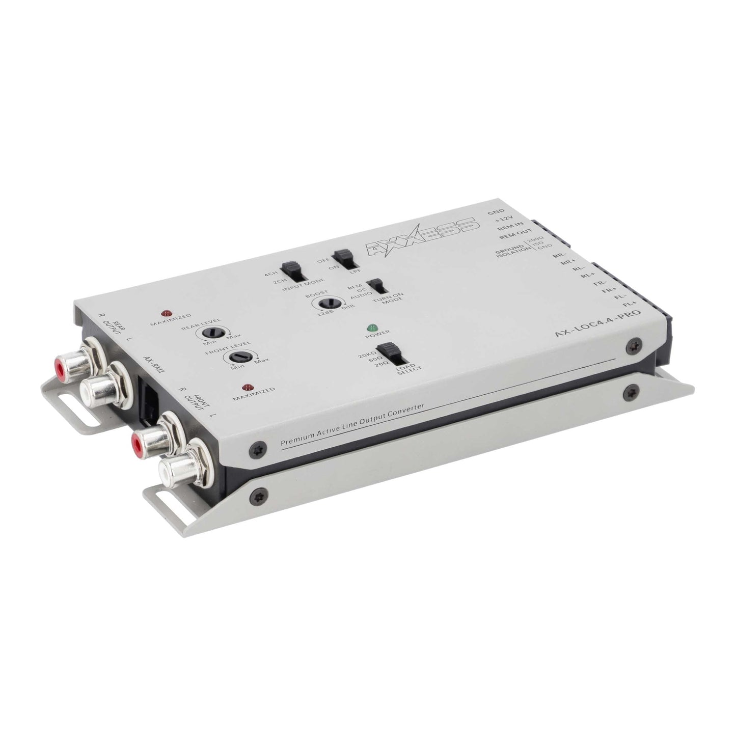 Axxess AX-LOC4.4-PRO 4-Channel Active LOC with Bass Boost
