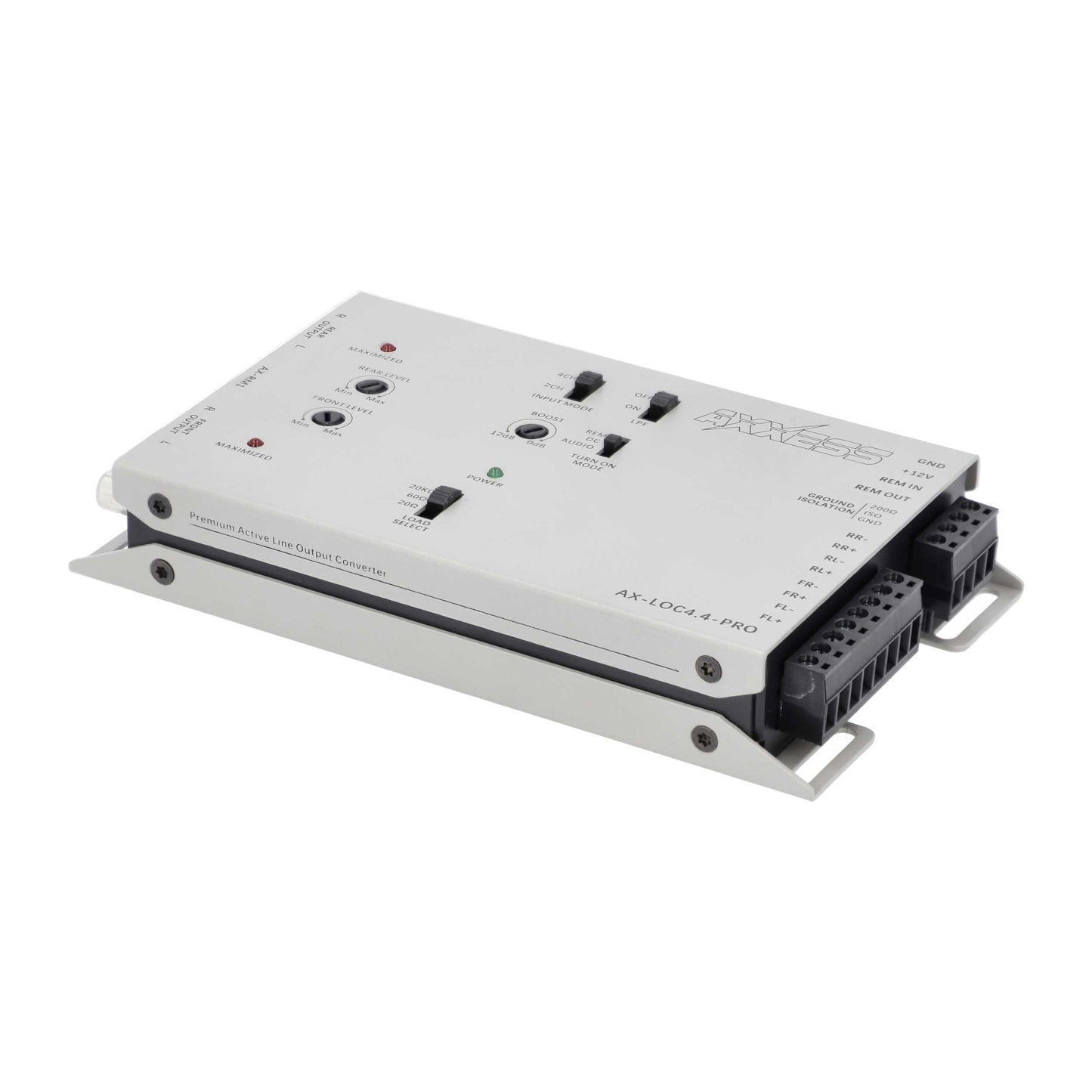 Axxess AX-LOC4.4-PRO 4-Channel Active LOC with Bass Boost