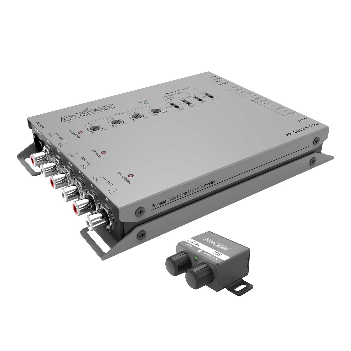 Axxess AX-LOC6.6-PRO 6-Channel LOC with Summing Processor