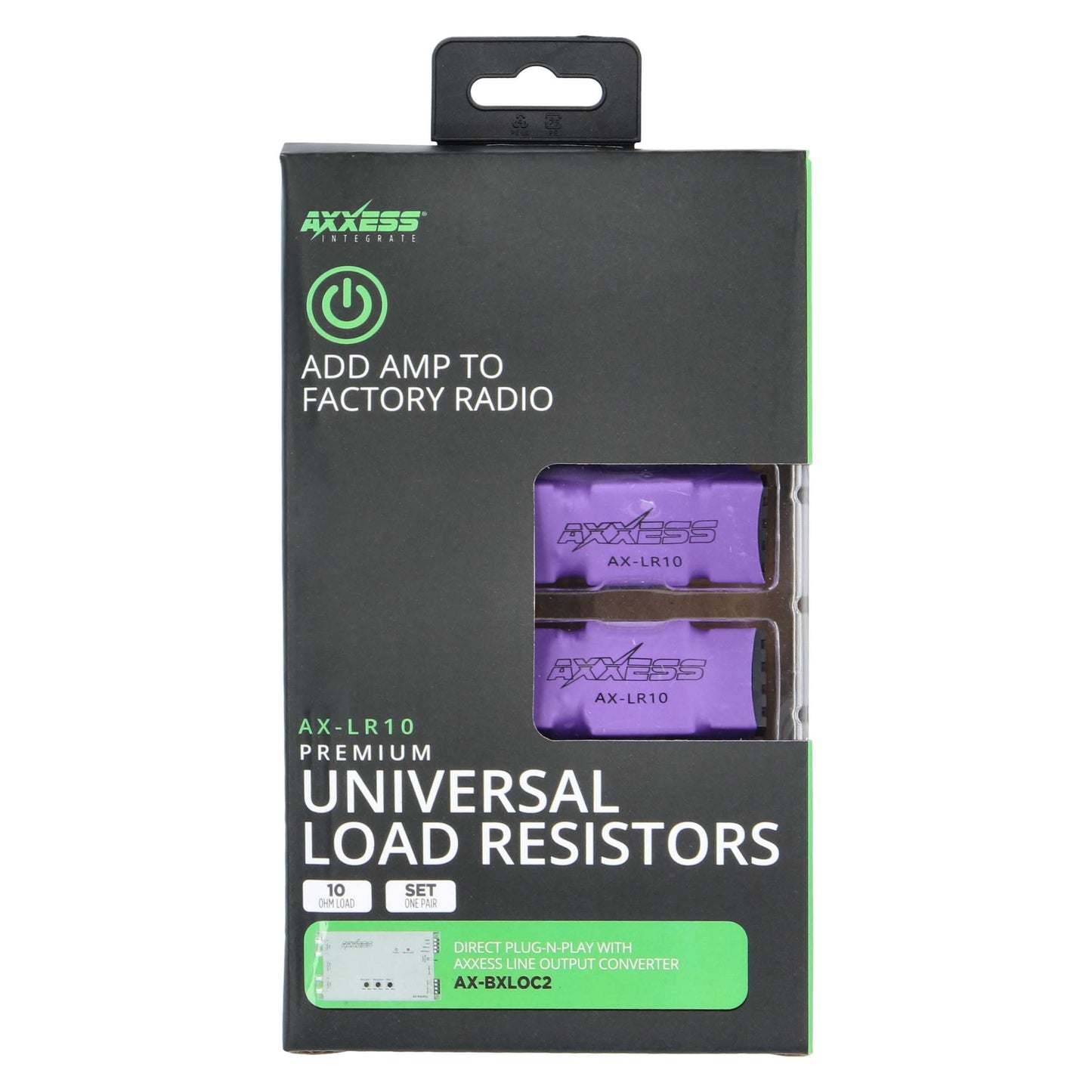 Axxess AX-LR10 10 Ohm Universal Load Resistor Pair