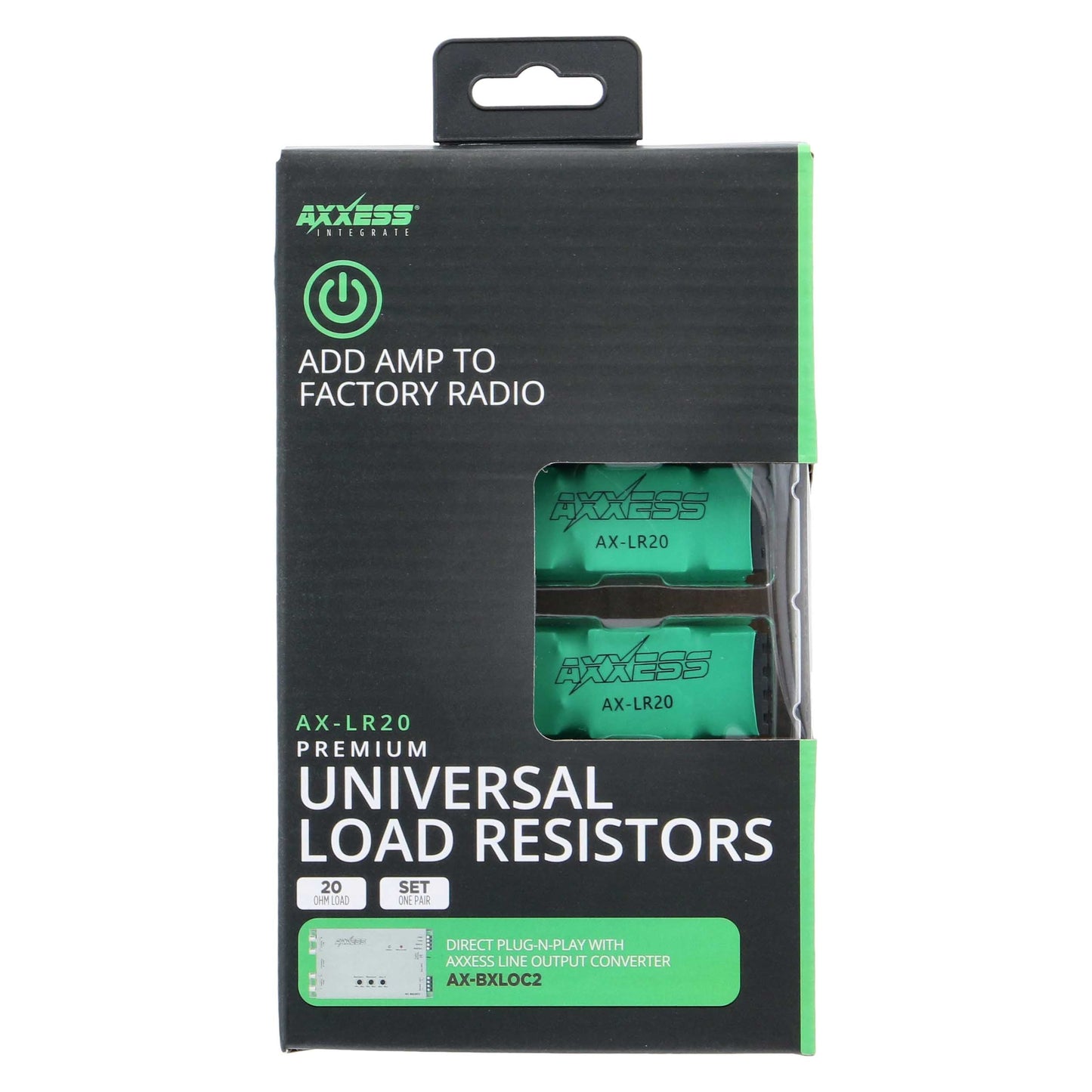 Axxess AX-LR20 20 Ohm Universal Load Resistor Pair