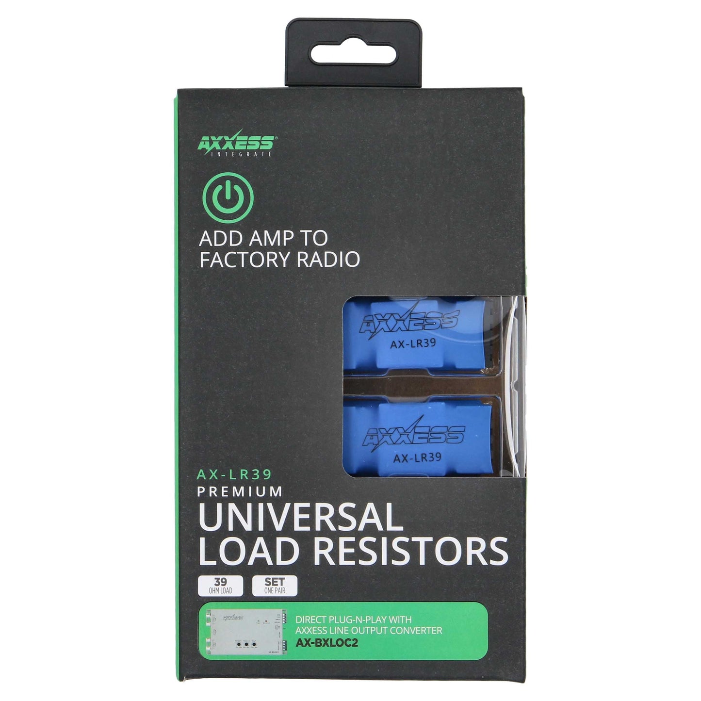 Axxess AX-LR39 39 Ohm Universal Load Resistor Pair