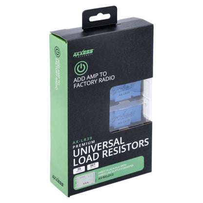 Axxess AX-LR39 39 Ohm Universal Load Resistor Pair