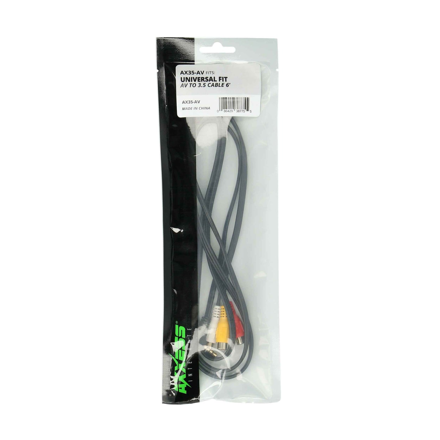 Axxess AX35-AV 6 ft AV to 3.5mm Audio Video Cable