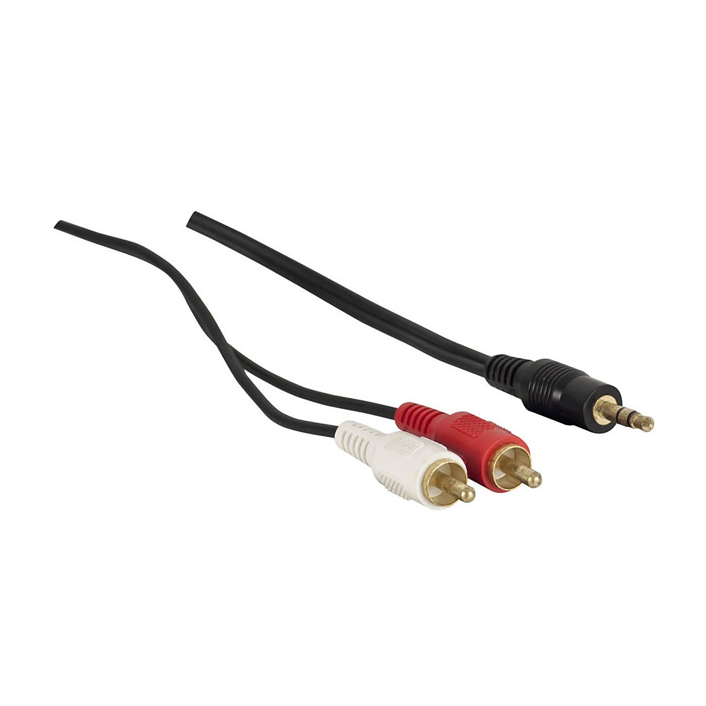 Axxess AX35R-6 6 ft 3.5mm Male to RCA Male Audio Cable
