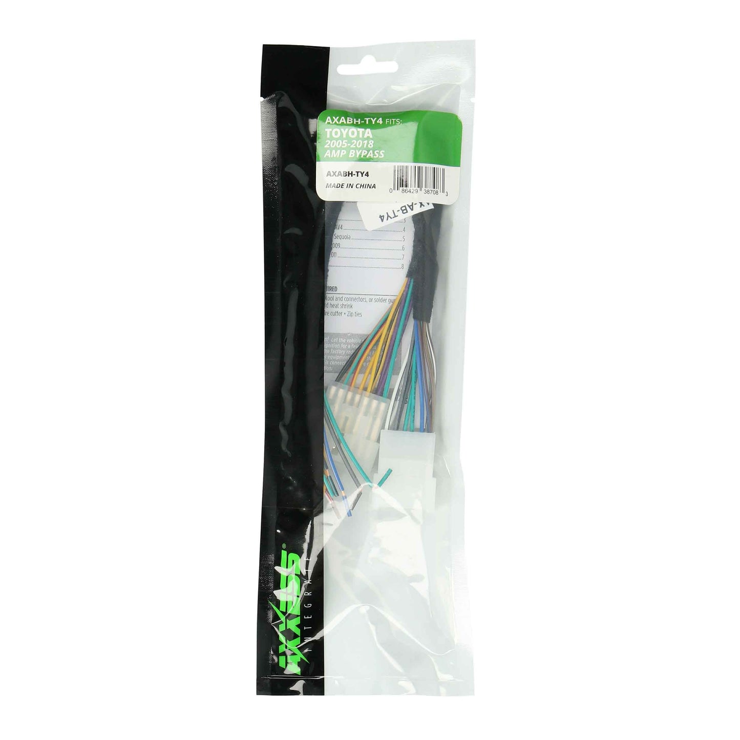 Axxess AXABH-TY4 Amp Bypass Harness for Select Toyota 2004-2022