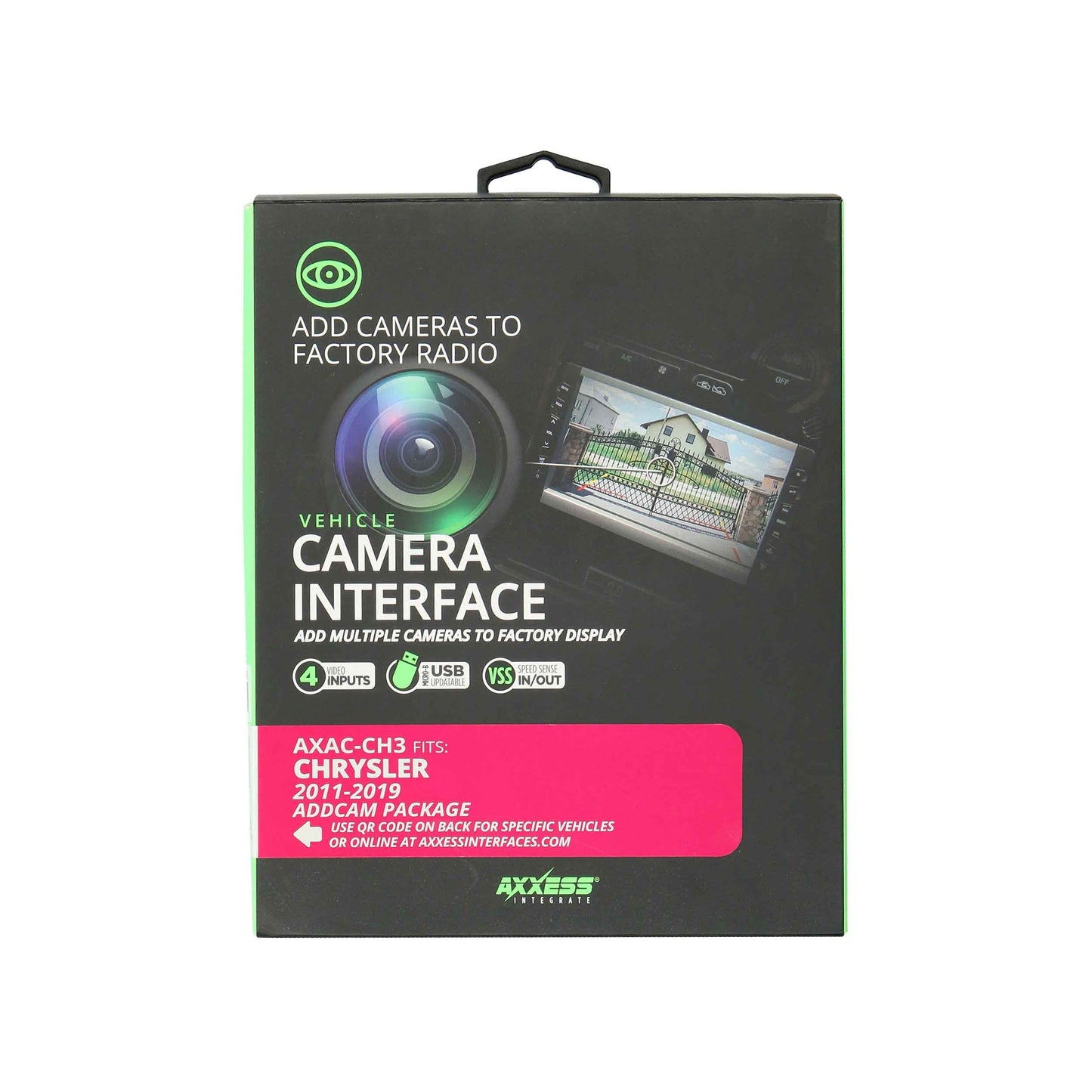 Axxess Add Cameras  to Factory Radio – AXAC-CH3