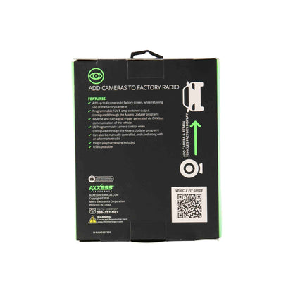 Axxess Add Cameras  to Factory Radio – AXAC-CH4