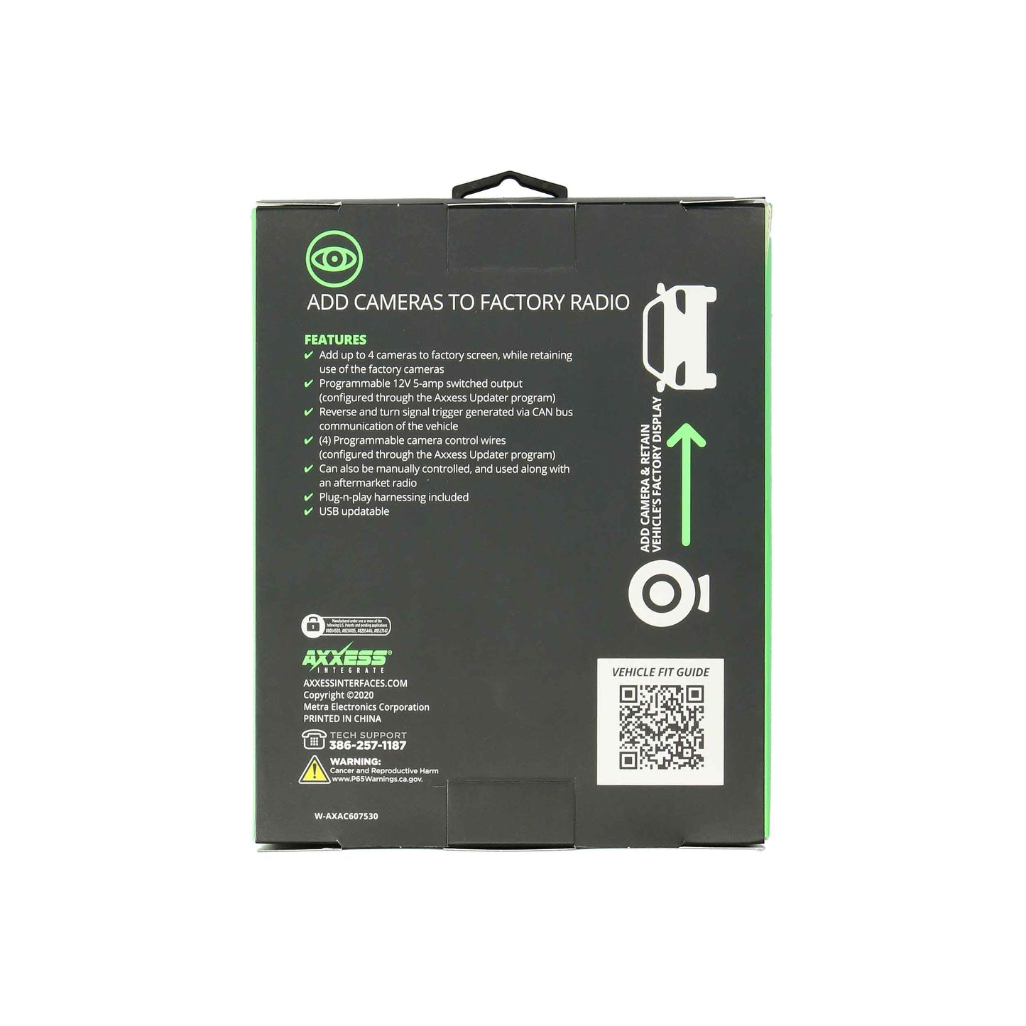 Axxess Add Cameras  to Factory Radio – AXAC-CH5