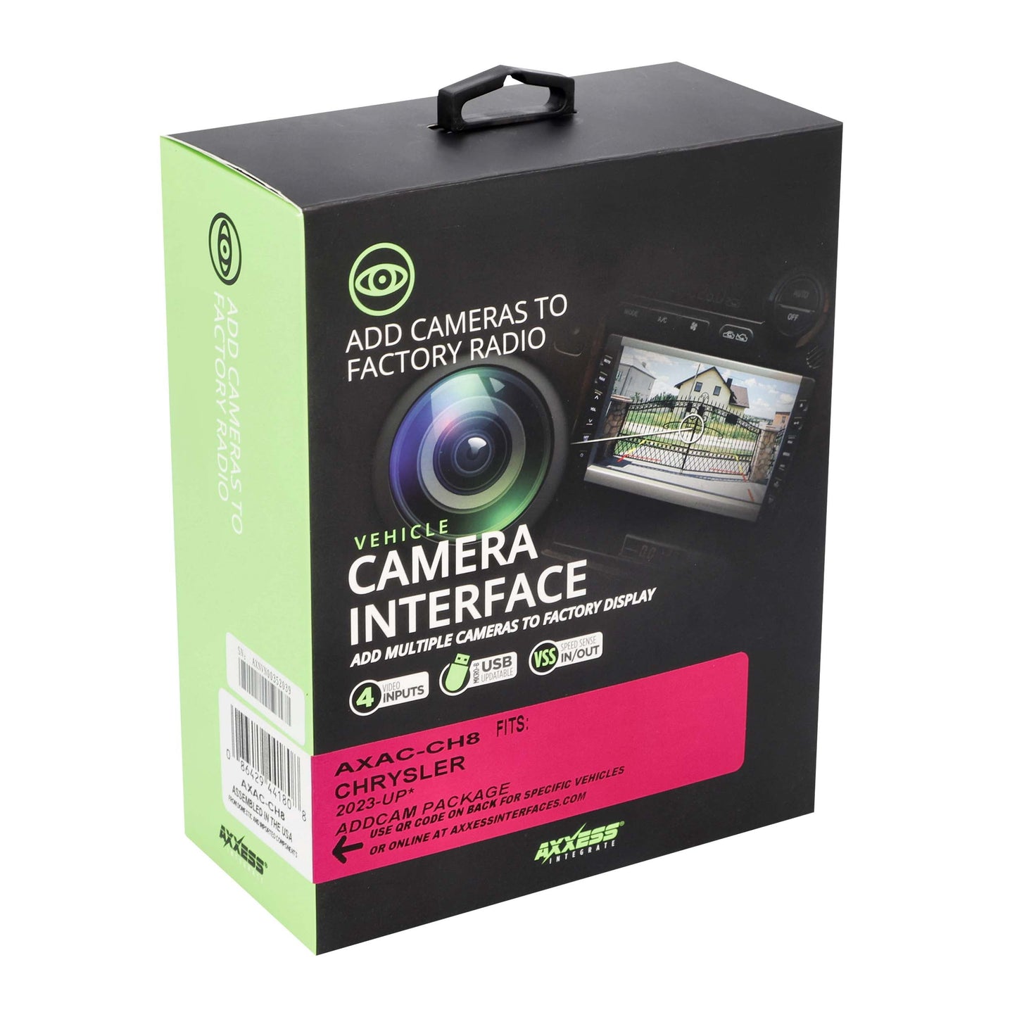 Axxess Add Cameras  to Factory Radio – AXAC-CH8