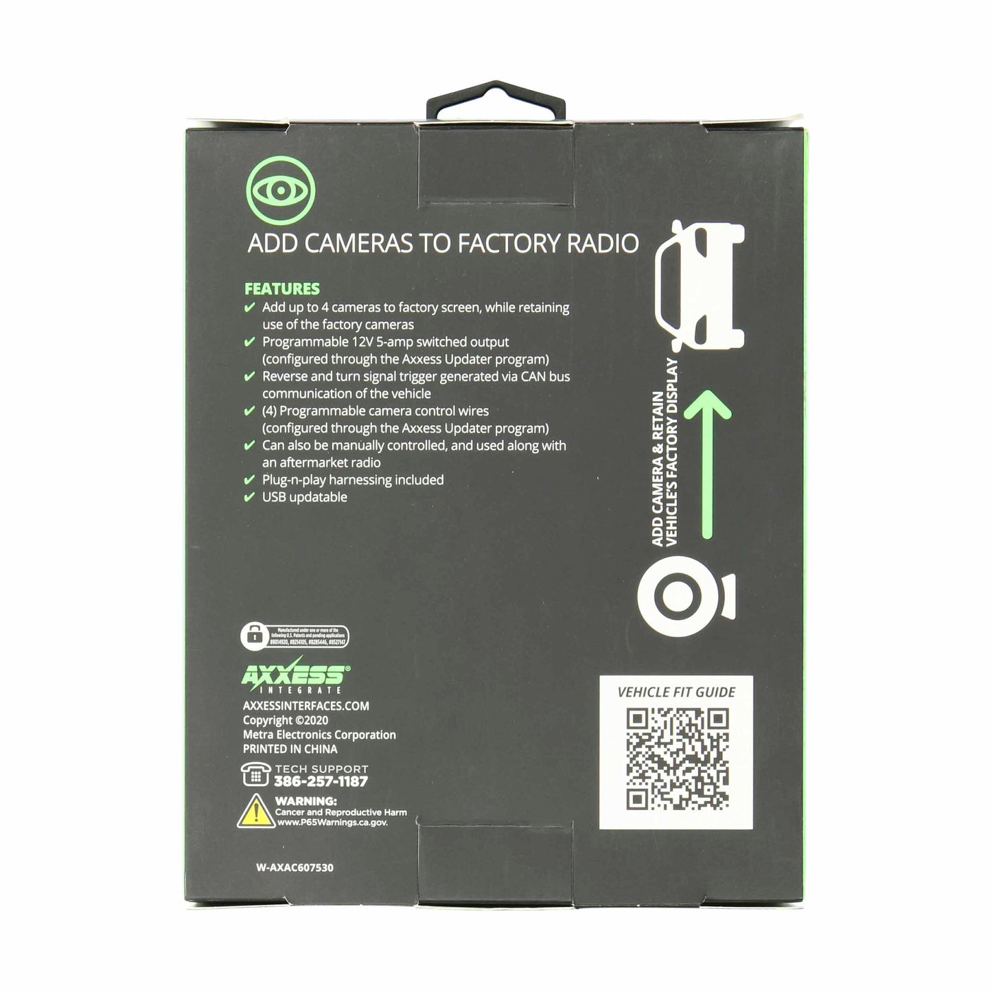 Axxess Add Cameras  to Factory Radio – AXAC-FDSTK