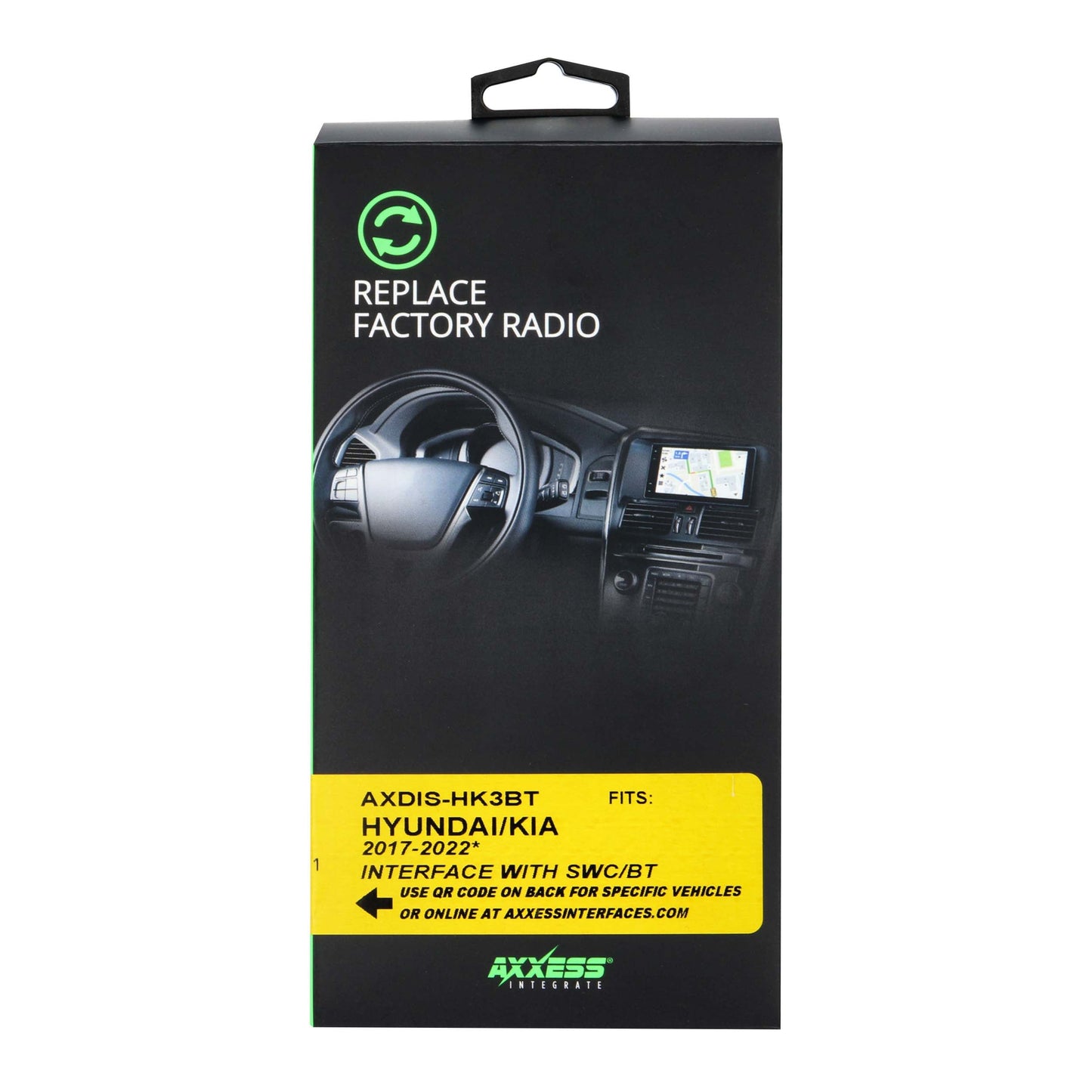 Axxess AXDIS-HK3BT Data Interface with SWC for Select Hyundai and Kia Vehicles