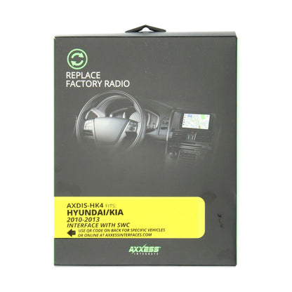 Axxess AXDIS-HK4 Data Interface with SWC for Hyundai Tucson and Kia Sorento