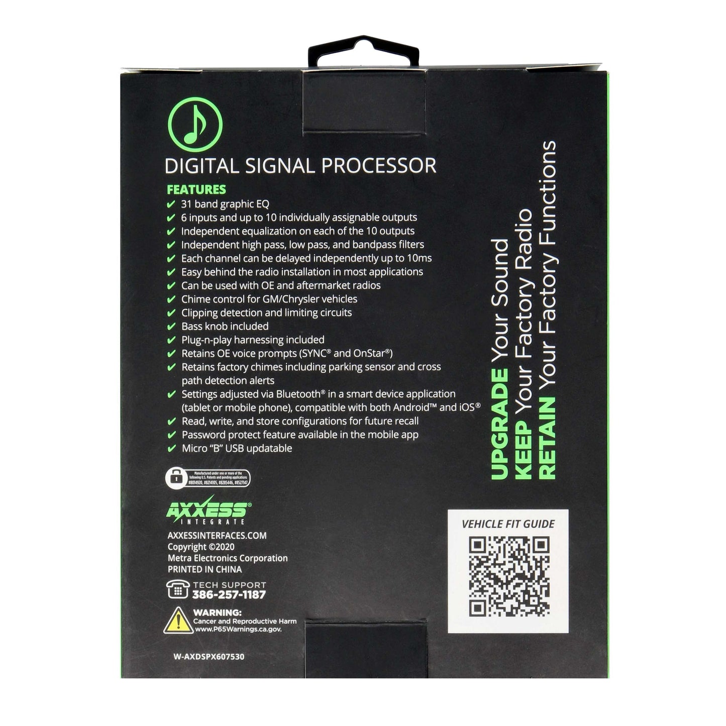 Axxess AXDSP-X Digital Signal Processor with App Tuning
