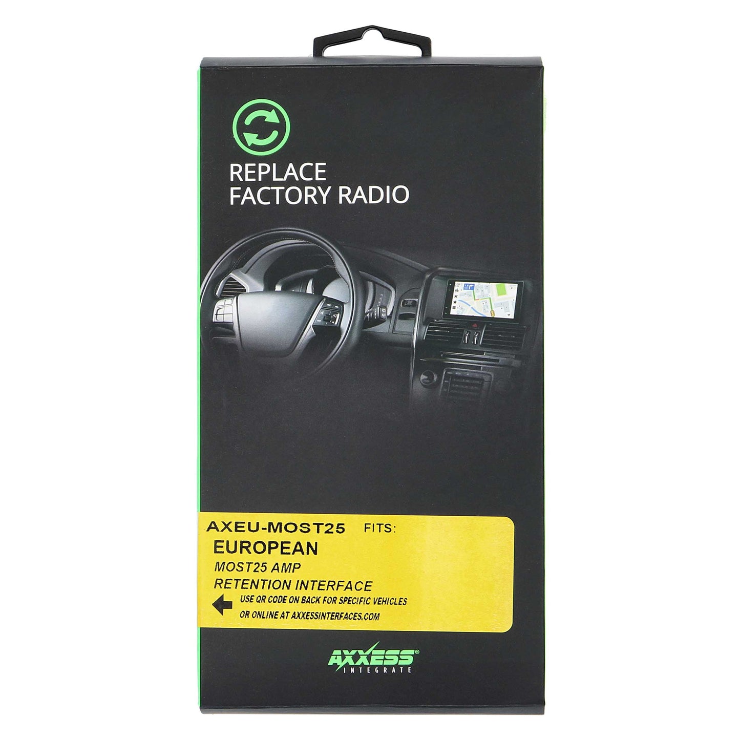 Axxess AXEU-MOST25 MOST25 Amp Retention Interface for BMW and Mercedes-Benz