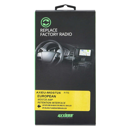Axxess AXEU-MOST25 MOST25 Amp Retention Interface for BMW and Mercedes-Benz