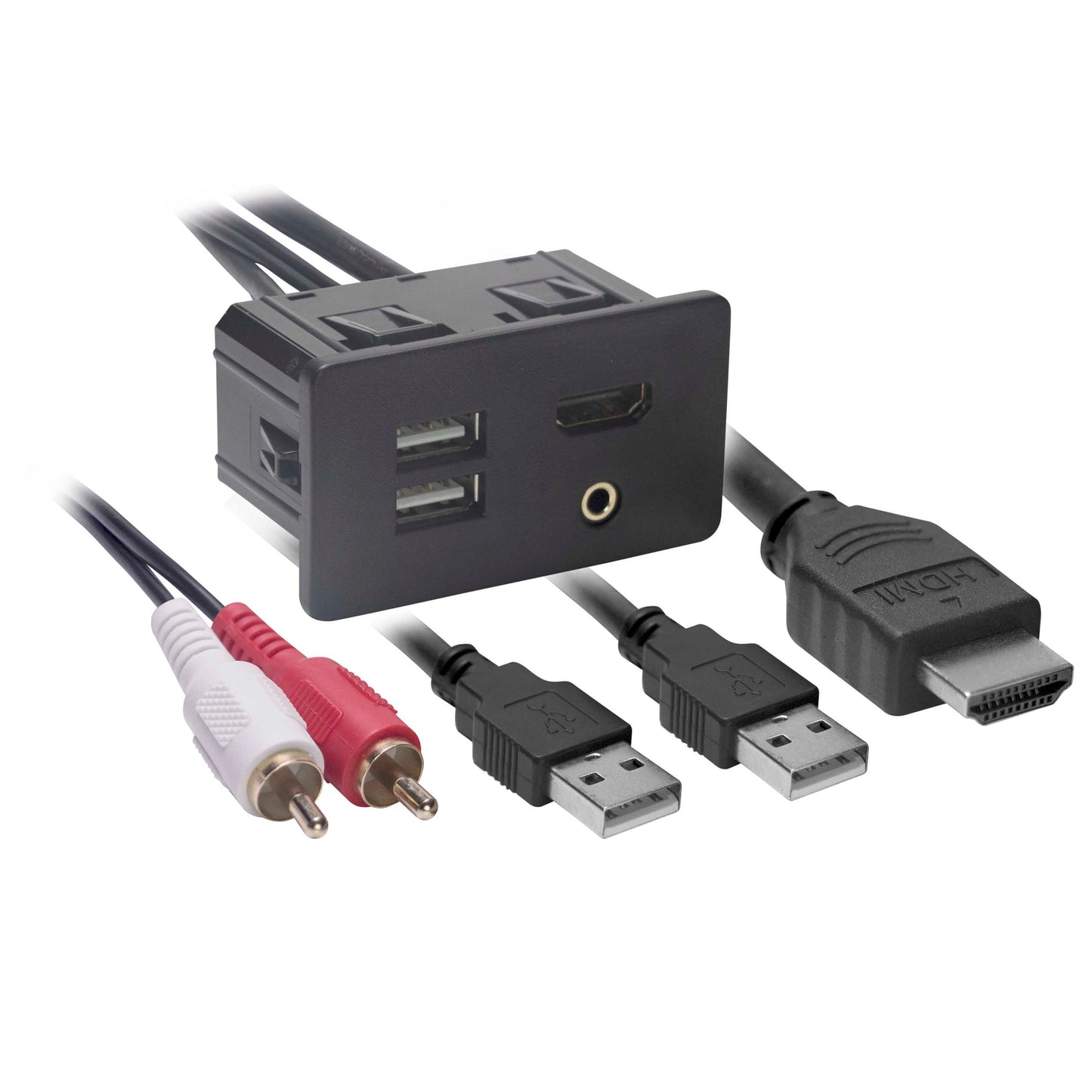 Axxess AXFD-USB USB AUX HDMI Panel for Ford F-150 Mustang 2015-2016
