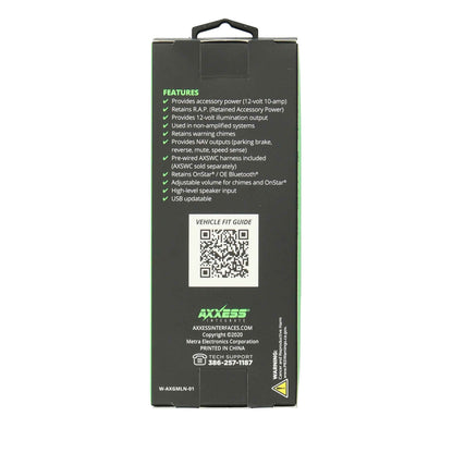 Axxess AXGMLN-01 GM Data Interface for Select GM Vehicles 2006-Up