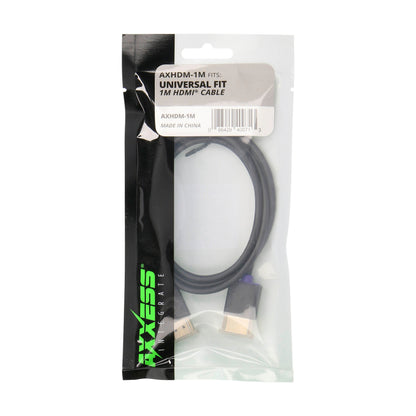 Axxess AXHDM-1M 1 Meter HDMI Male-to-Male Cable