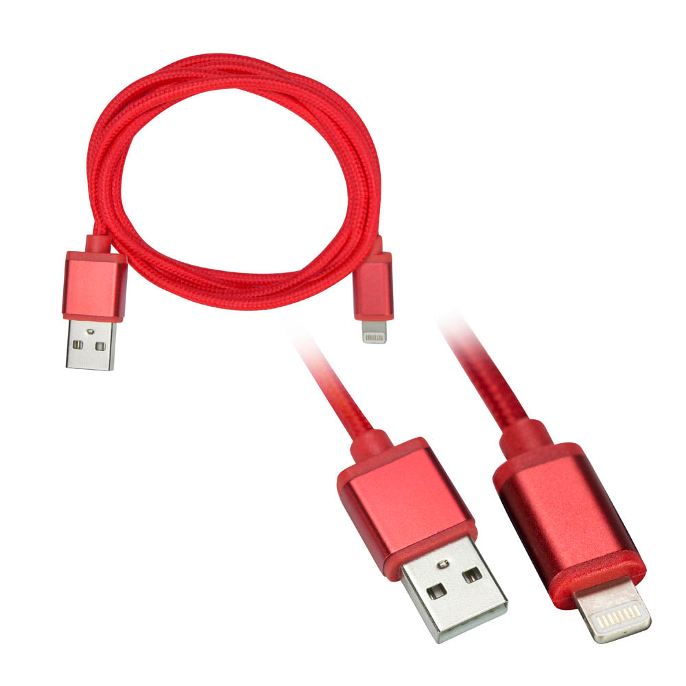 Axxess AXLTG-RD 3 ft Replacement Lightning Cable - Red