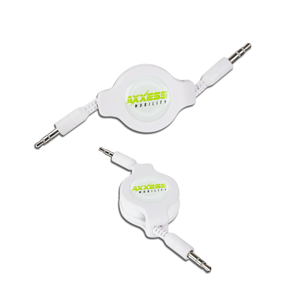 Axxess AXM-35-ZIP 46 in Retractable 3.5mm Mini Jack Cable