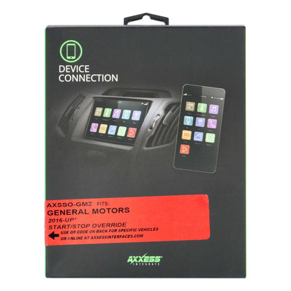 Axxess AXSSO-GM2 Stop/Start Override Interface for Select GM 2016-2025