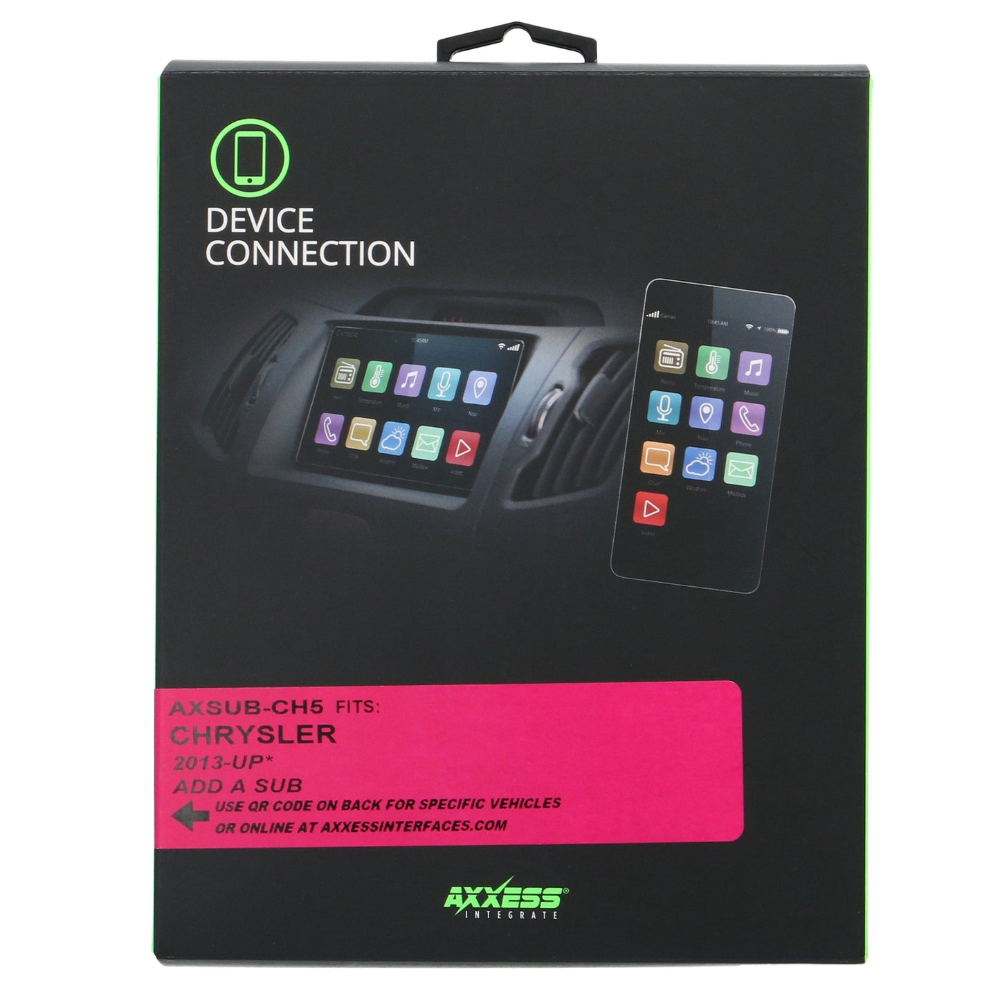 Axxess Add Amp to Factory Radio – AXSUB-CH5