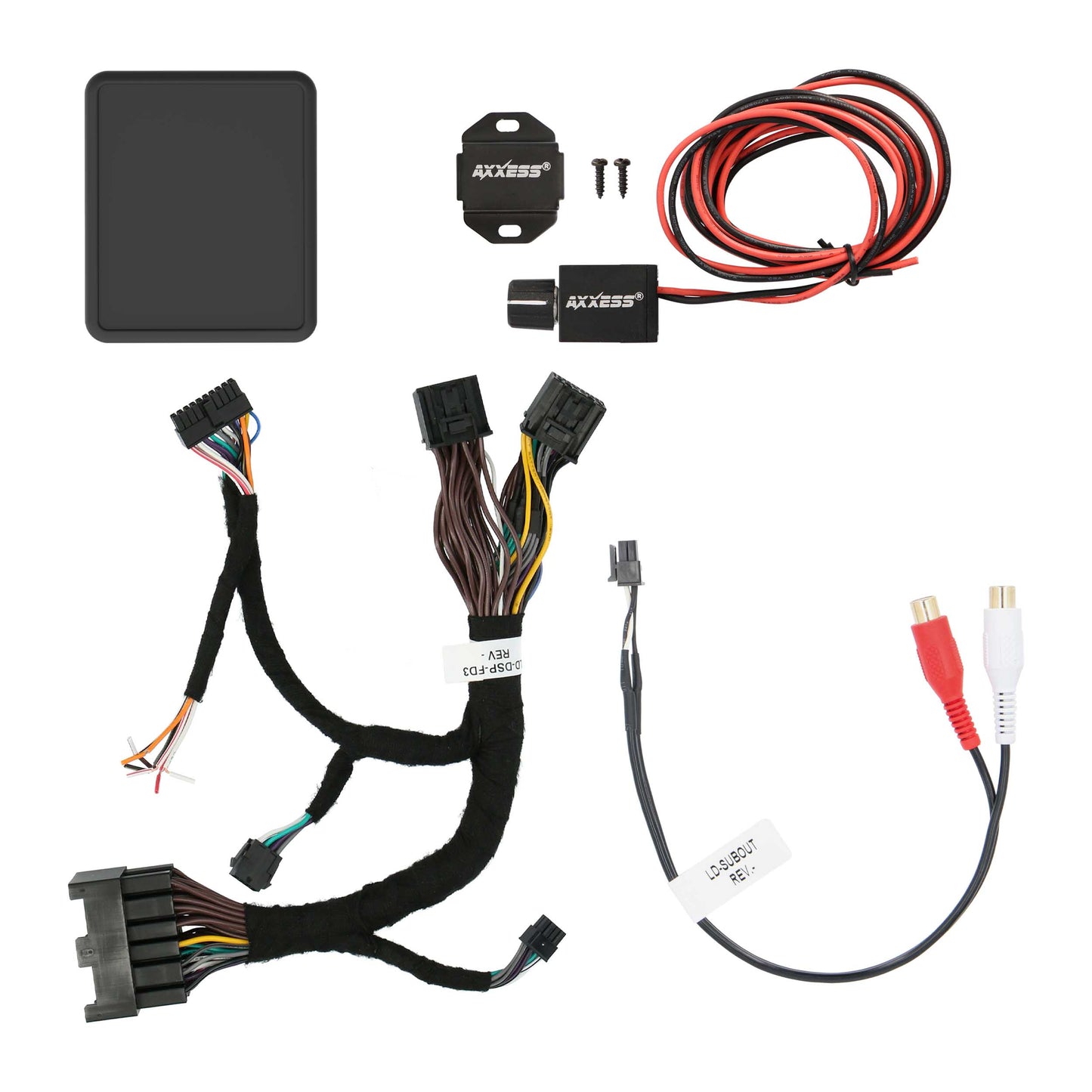 Axxess Add Amp to Factory Radio – AXSUB-FD3