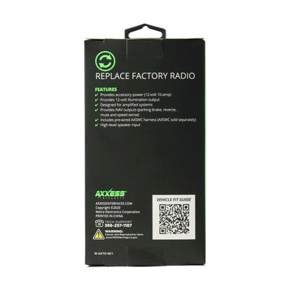 Axxess Replace Factory Radio – AXTO-MI1