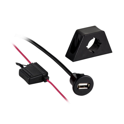 Axxess AXUSB-1PM Universal Panel-Mount 2.1A USB Charging Jack