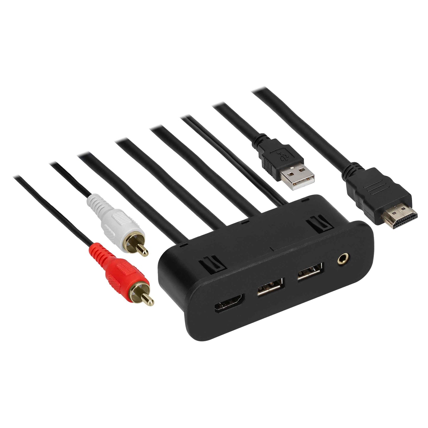 Axxess AXUSB-CH1 USB/AUX/HDMI Panel for Select Chrysler Dodge Jeep 2015-Up