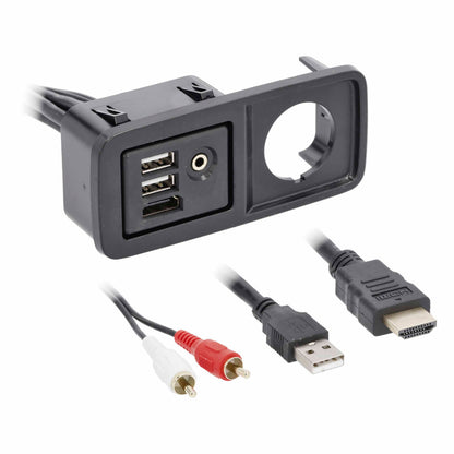 Axxess AXUSB-JP1 USB/AUX/HDMI Replacement Panel for Select Jeep 2015-Up