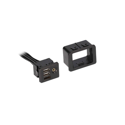 Axxess AXUSB-RAM1 USB/AUX/HDMI Panel for Select Chrysler Dodge Jeep 2015-Up