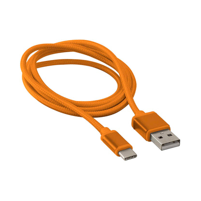 Axxess AXUSBC-OR 3-Foot Orange USB-C Replacement Cable Universal