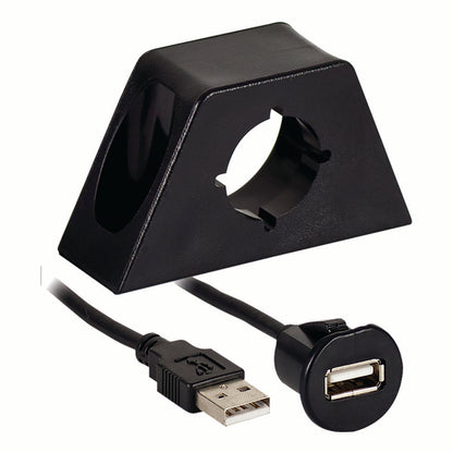 Axxess AXUSBE-6 6 ft USB Extension Jack with Under-Dash Mount