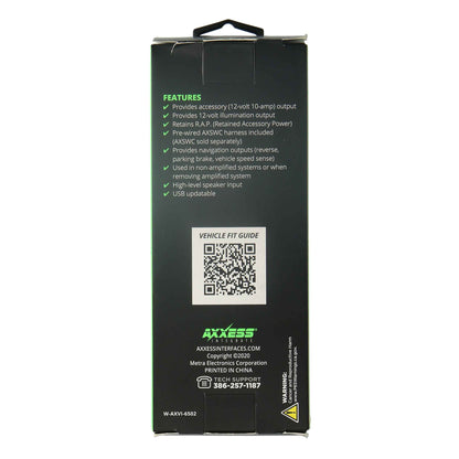 Axxess Replace Factory Radio – AXVI-6502