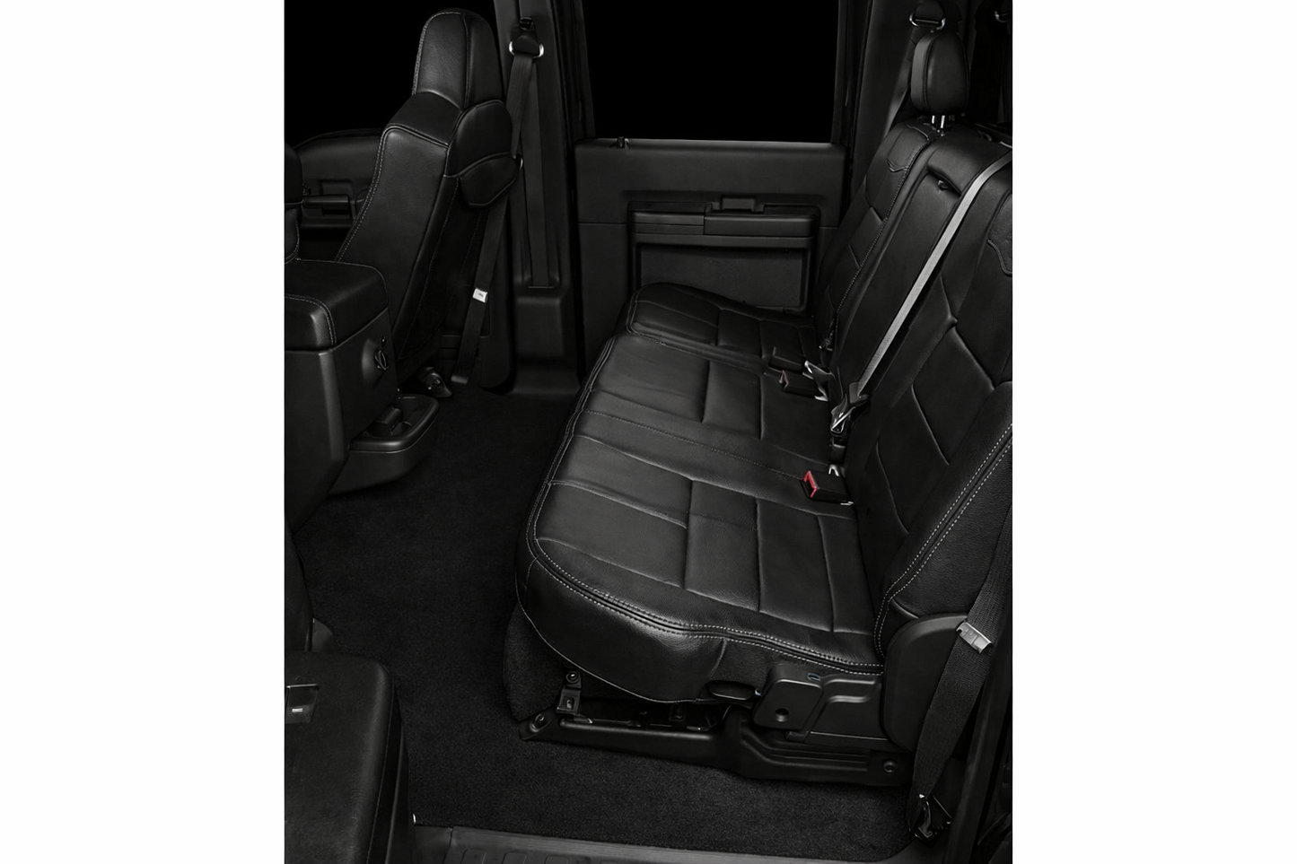 JL Audio SB-F-SUPRCC/13TW5/BK 13.5" Stealthbox Subwoofer for 2017–Up Ford Super Duty Crew Cab Black Interior 600W RMS 2Ω 010-03628-00 (94415)