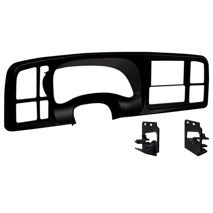 Metra DP-3002B Double-DIN Dash Panel for 1999-2002 GM Full-Size Trucks/SUVs - Scratch-resistant matte black