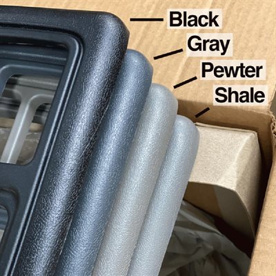 Metra DP-3002B Double-DIN Dash Panel for 1999-2002 GM Full-Size Trucks/SUVs - Scratch-resistant matte black