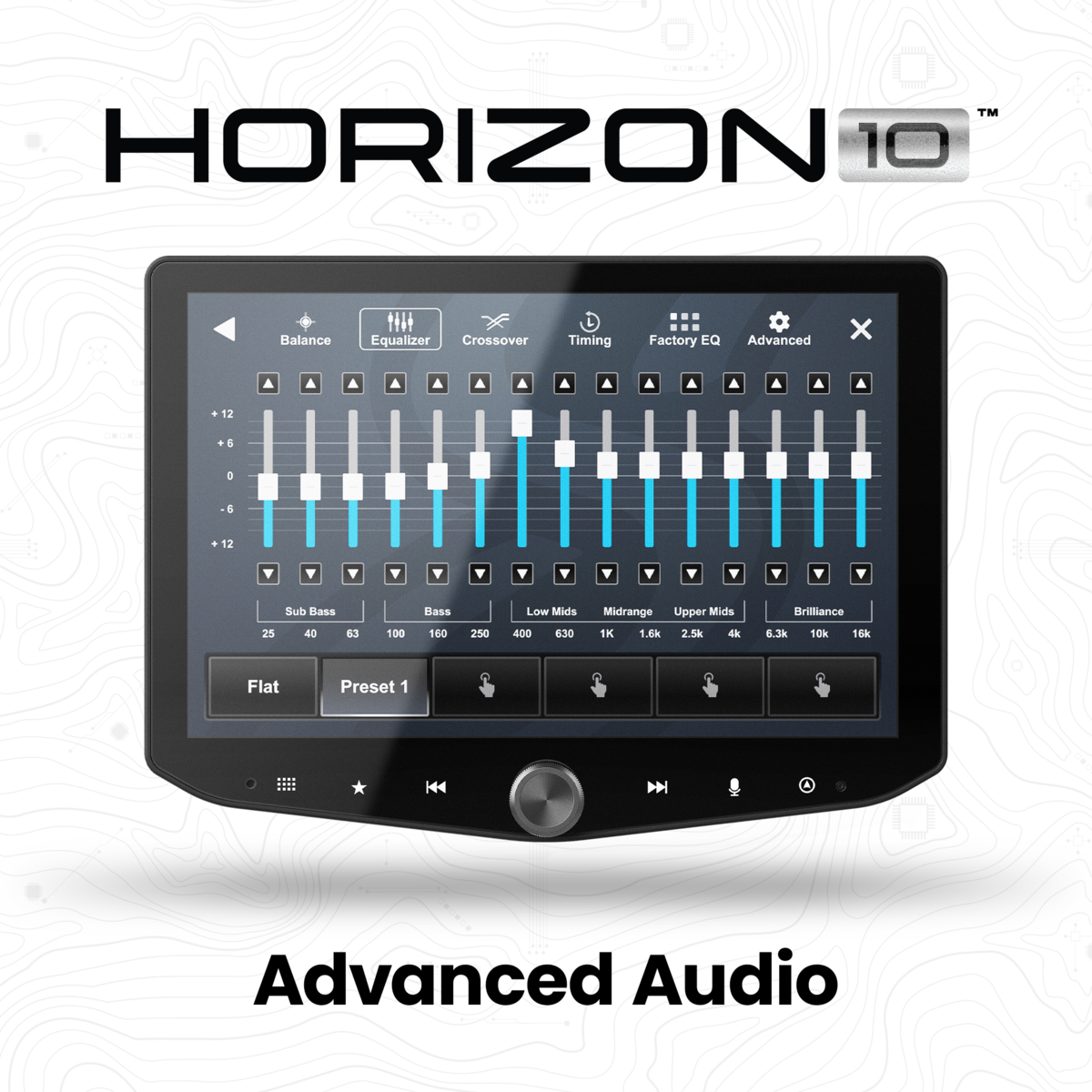 Stinger IX210 HORIZON10 10.1-Inch Floating Multimedia Receiver - view 9