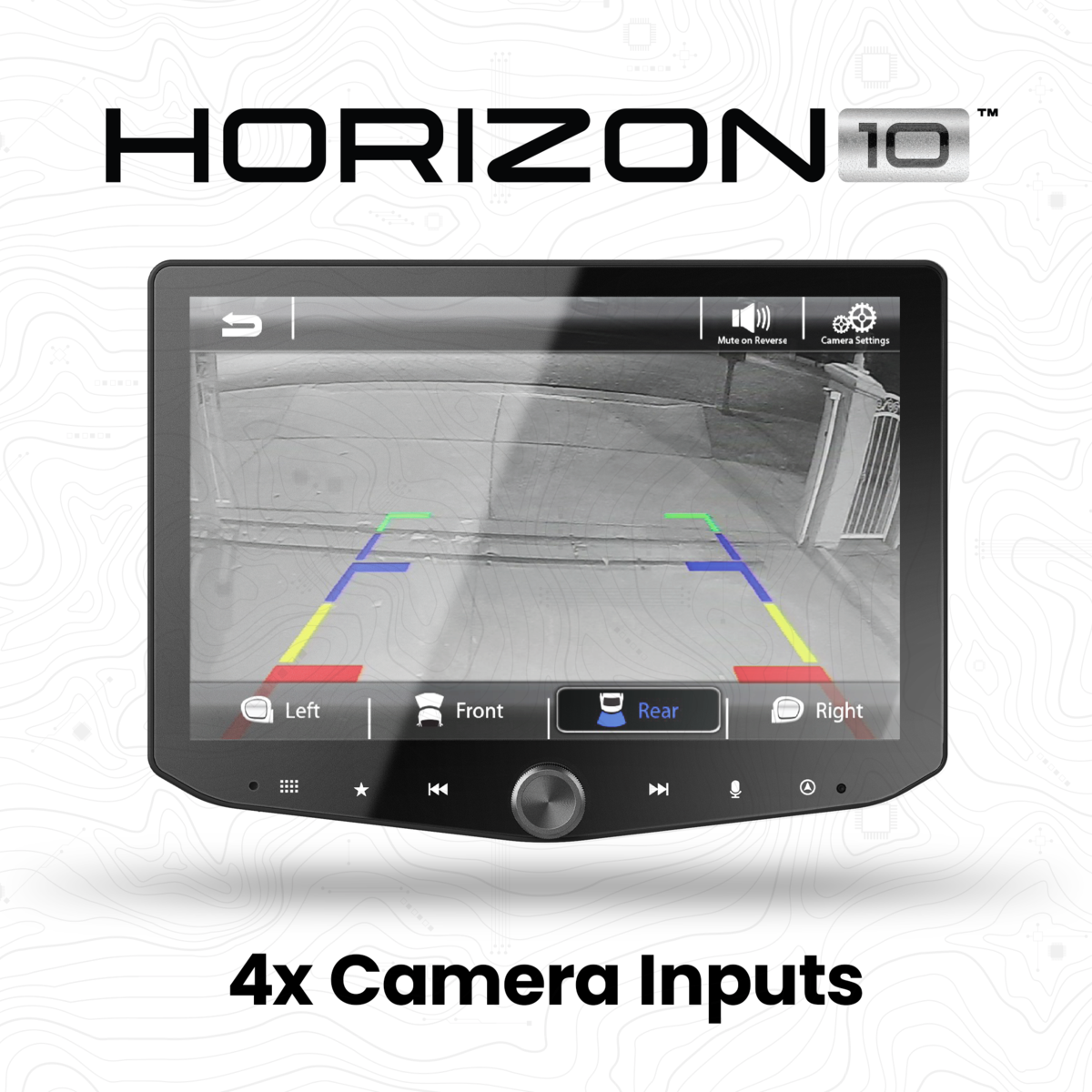 Stinger IX210 HORIZON10 10.1-Inch Floating Multimedia Receiver - view 11