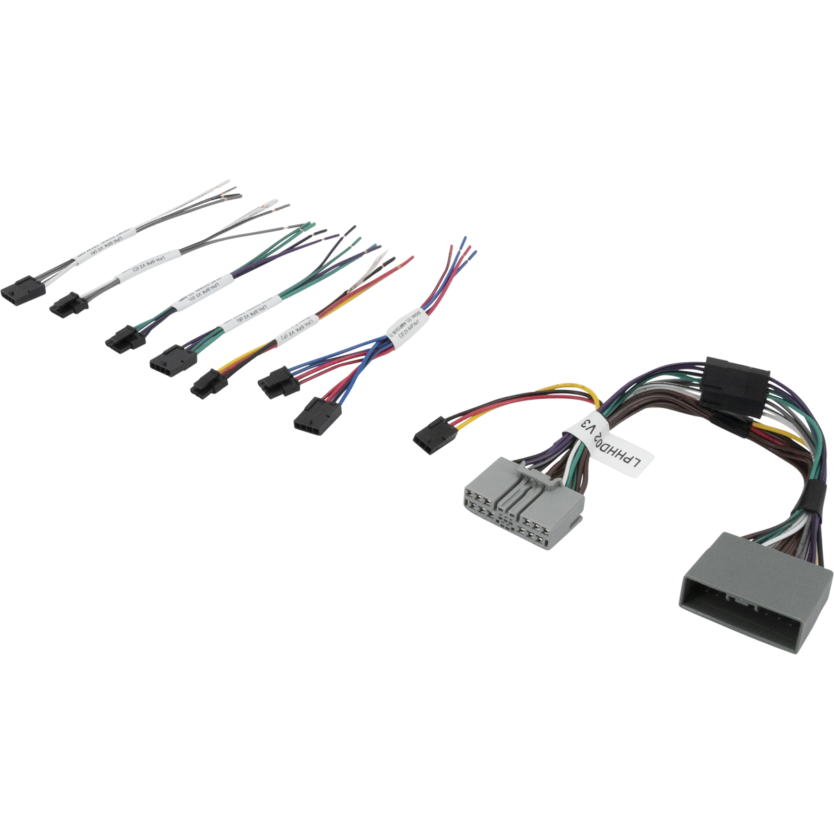 PAC LPHHD02 LocPro Advanced T-Harness for Select 2006-2011 Honda Vehicles