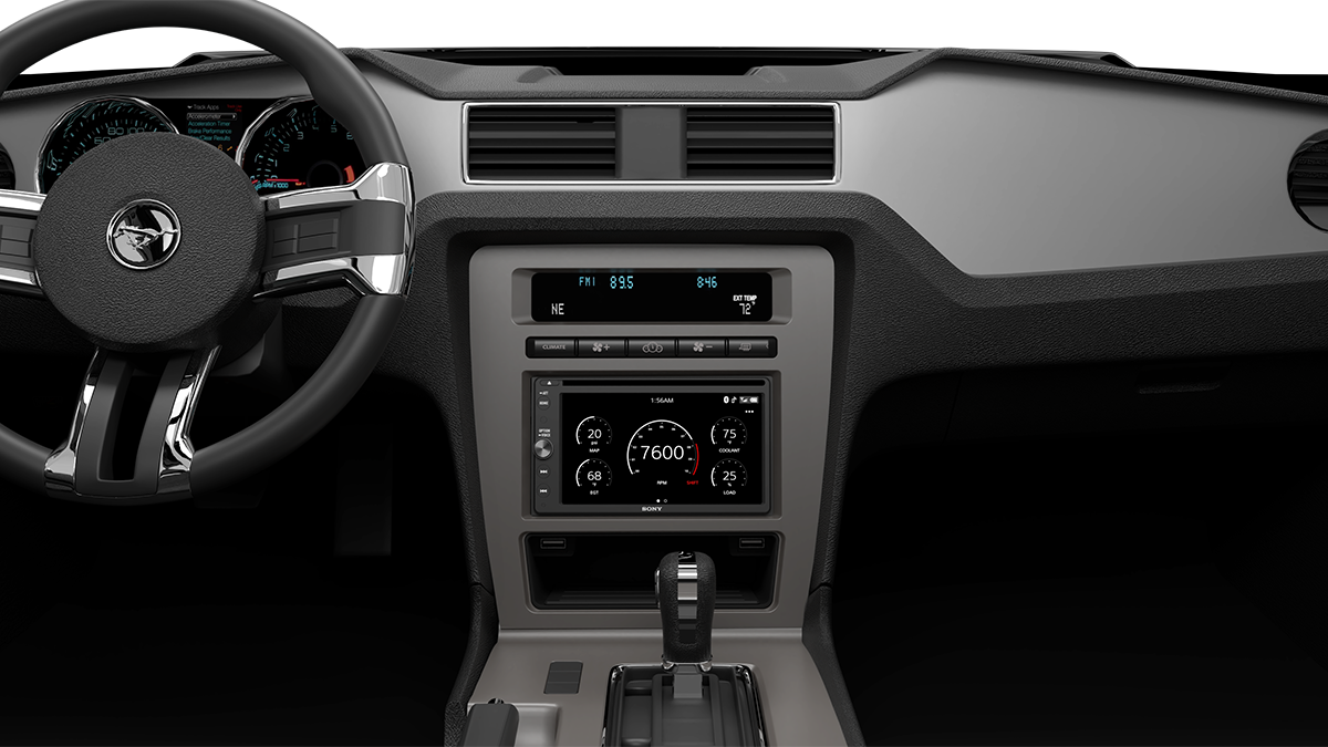 iDatalink Maestro KIT-MUS1 Dash Kit & T-Harness for 2010-2014 Ford Mustang without Navigation