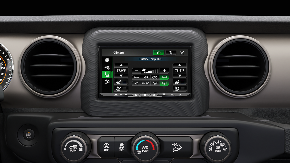 iDatalink Maestro KIT-WJL1 Dash Kit & T-Harness for 2018-2023 Jeep Wrangler JL & 2020-2023 Gladiator