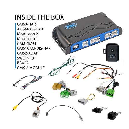 PAC RadioPRO5 RP5-GM61 Radio Replacement Interface for Select Chevrolet & GMC Vehicles