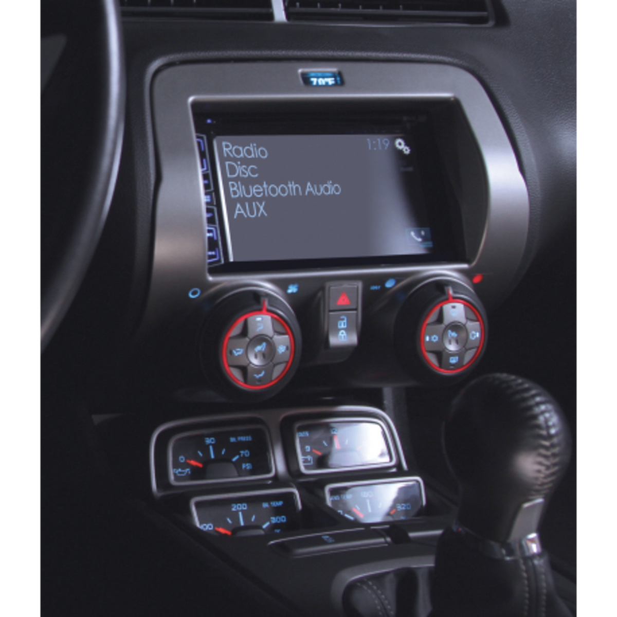 PAC RPK5-GM4102 Integrated Dash & Wiring Kit with Climate Knobs for 2010-2015 Camaro