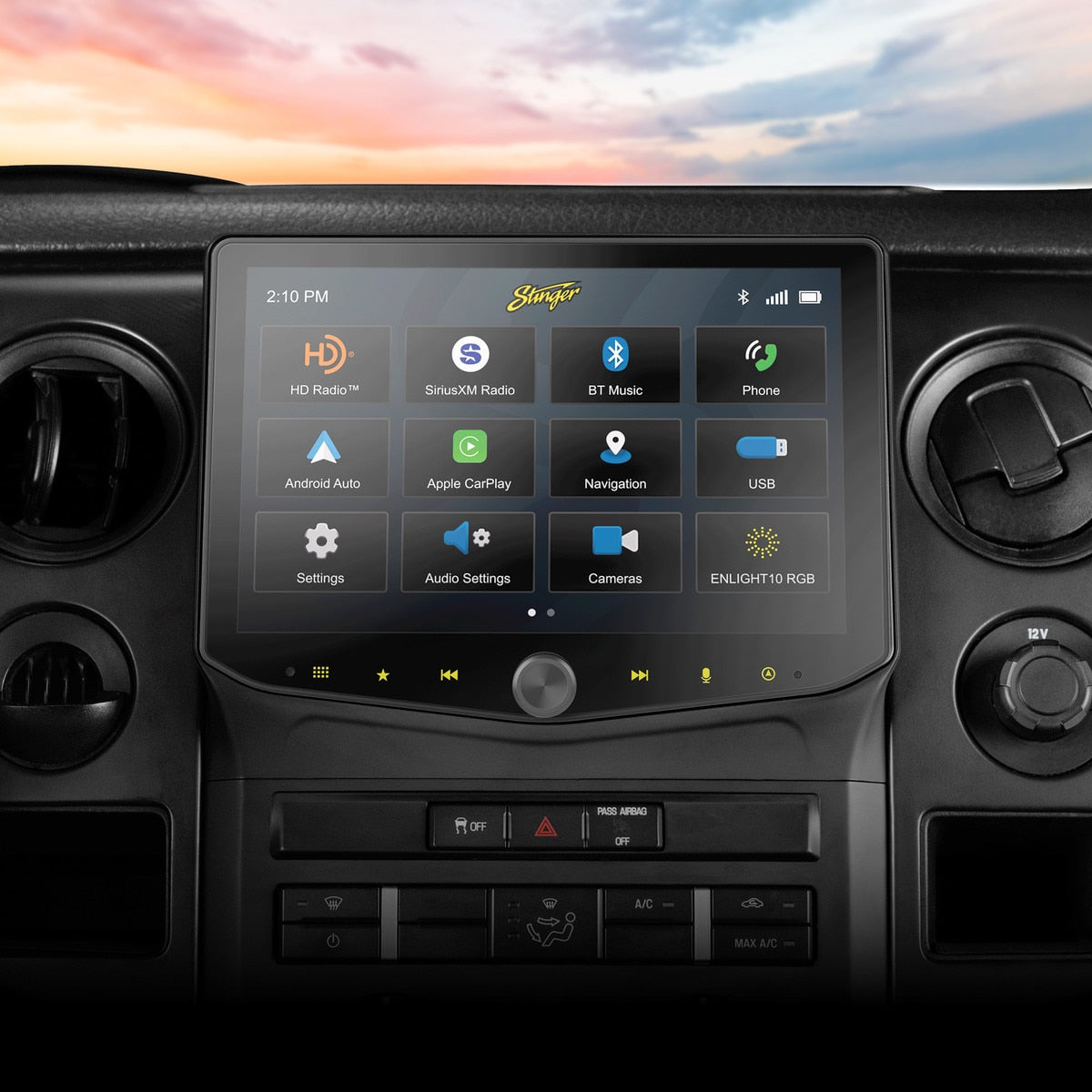 Stinger SR-F15009HX HORIZON10/HEIGH10 Radio Integration Kit for 2009-2014 Ford F-150 - view 2